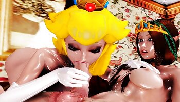 Alexis Brill e Nataly Von pornodoido coroas compartilhando pau